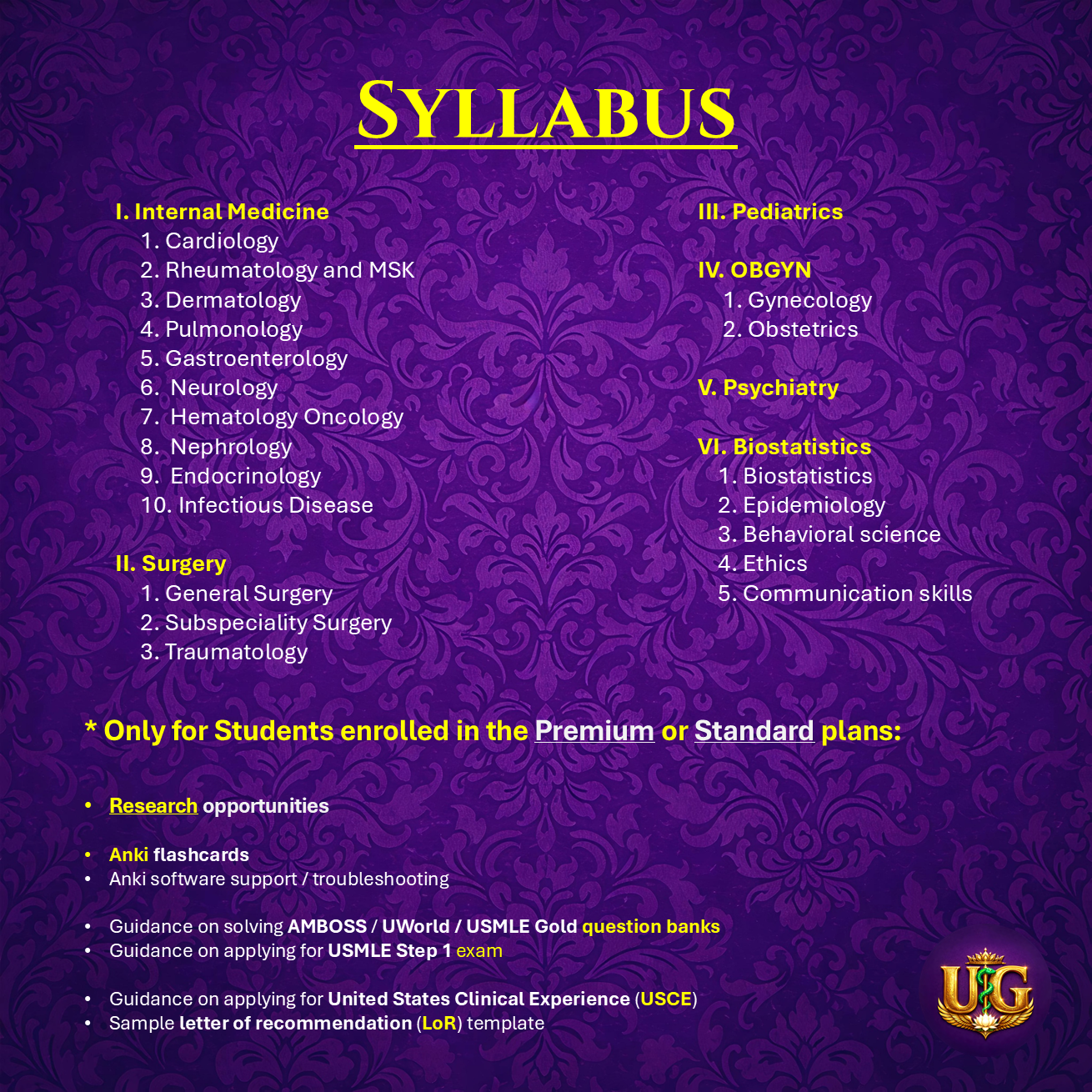 USMLE Step 2 CK: Regular Course (24 months)