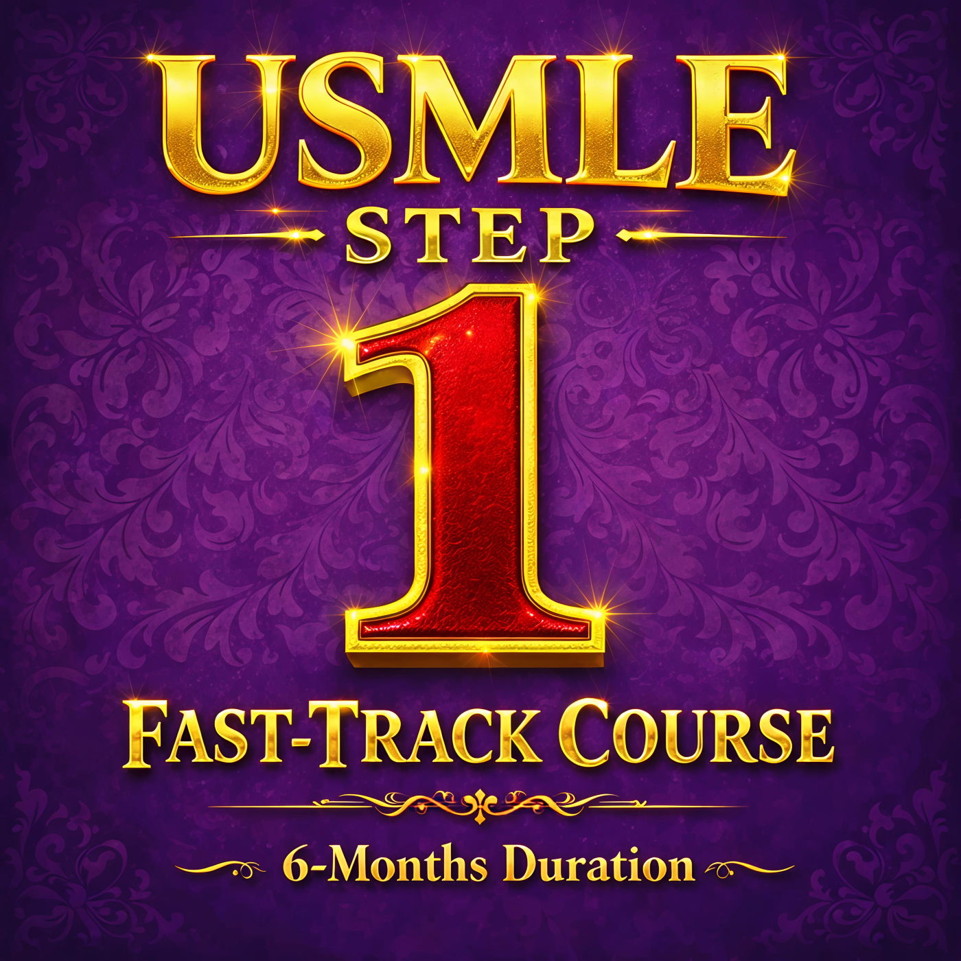 USMLE Step 1: Fast-Track (6 months)