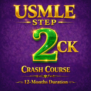USMLE Step 2 CK: Crash Course (12 month)