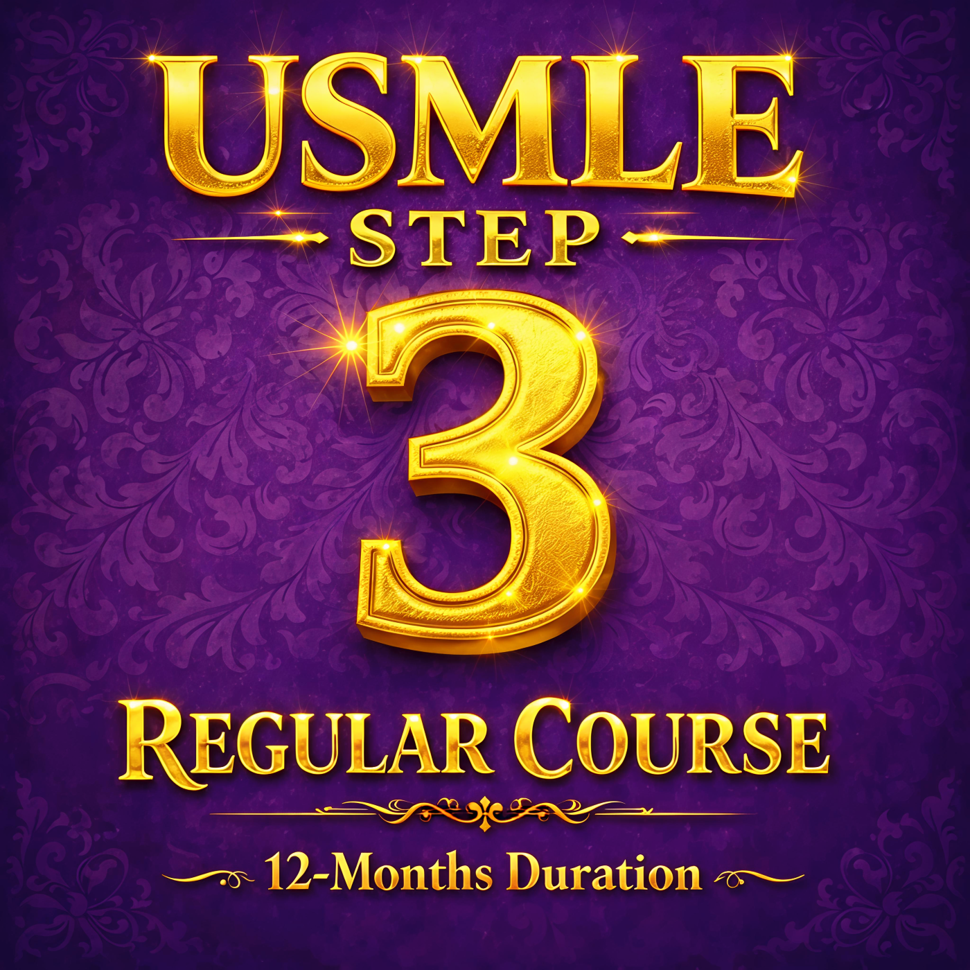 USMLE Step 3: Regular Course (12 months)